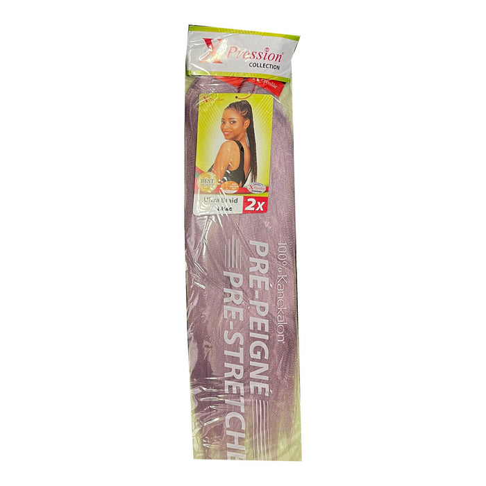 Extensions pour les Cheveux X-Pression Pre Peigne Lila 2 Unités