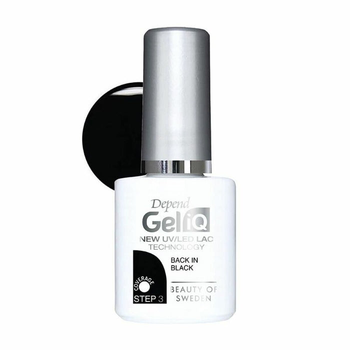 Nagellack Gel iQ Beter Black in Black (5 ml)