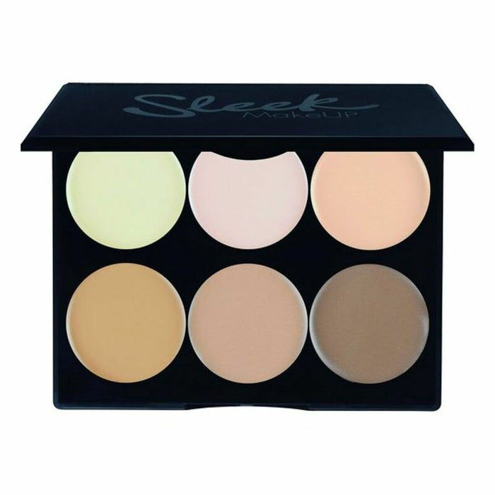 Palette Sleek Cream Contour Kit Luminizer Make-up Light