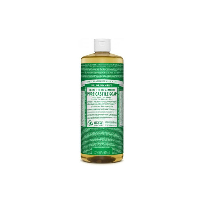 Flüssigseife Dr Bronner's 945 ml Mandeln