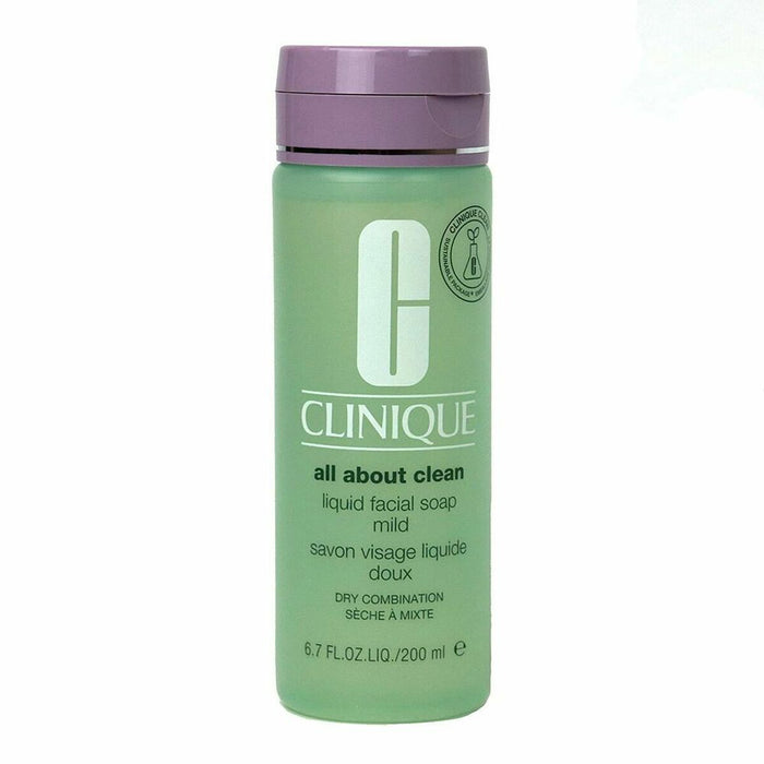 Gel nettoyant visage Liquid Facial Soap Mild Clinique 0020714227661 200 ml