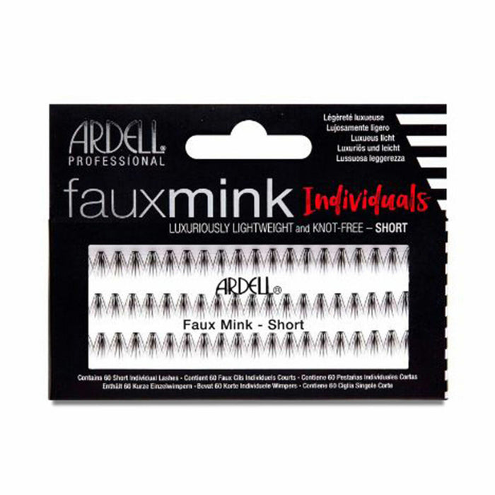 Lot de faux cils Ardell Faux Mink Short Individuel 60 Pièces