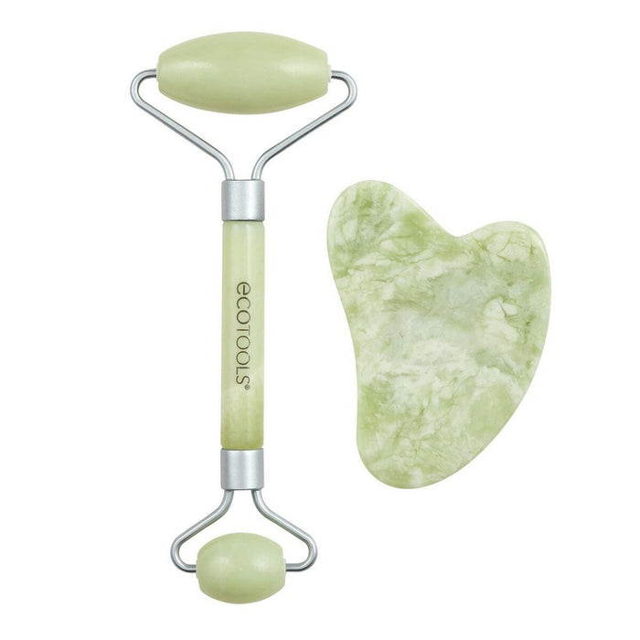 Soin anti-âge pour le visage et le cou Ecotools Jade Jade Lot 2 Pièces