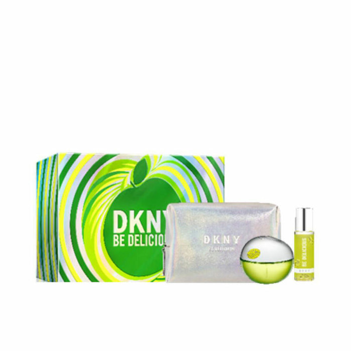 Set mit Damenparfüm Donna Karan DELICIOUS COLLECTION EDP 3 Stücke