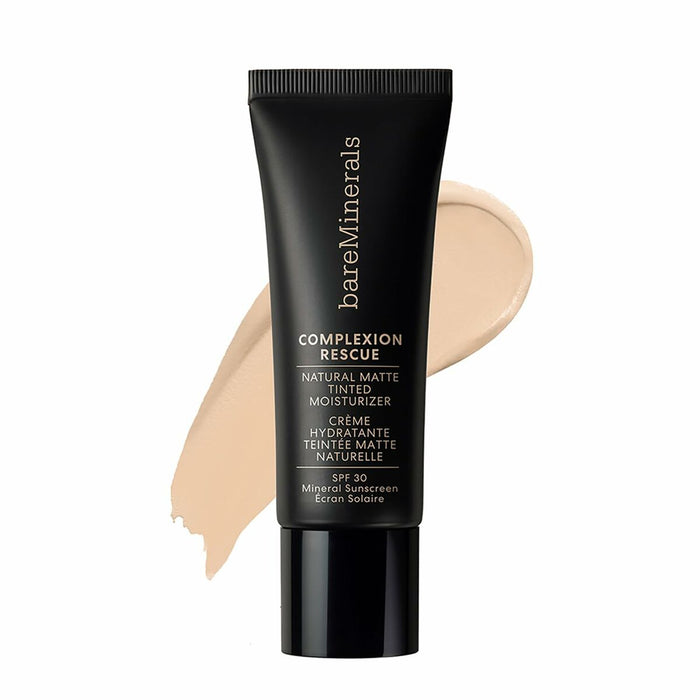 Feuchtigkeitscreme mit Farbe bareMinerals Complexion Rescue Birch Spf 30 35 ml