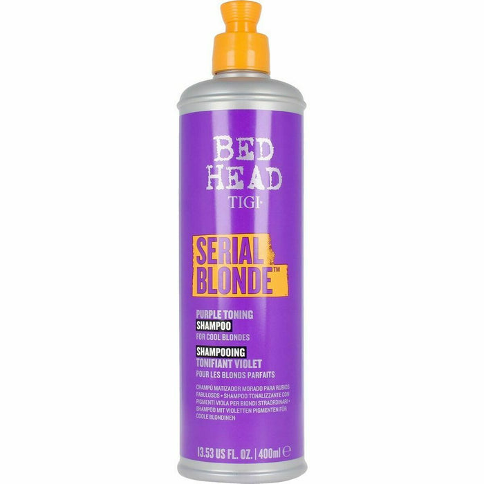 Shampoing Matifiant pour Cheveux Blonds Tigi Serial Blonde Purple Toning 400 ml