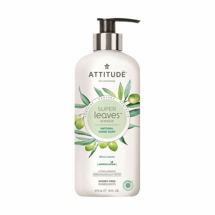 Hand Soap Olive Leaves Attitude (473 ml)