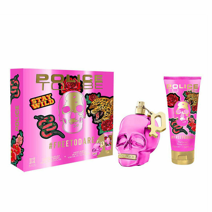 Set de Parfum Femme Police TO BE FREE TO DARE 2 Pièces