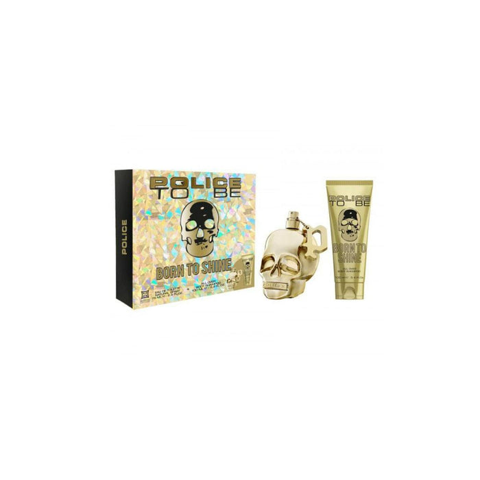 Set de Parfum Homme Police TO BE BORN TO SHINE FOR MAN EDT 2 Pièces