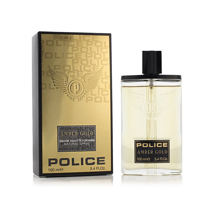 Men's Perfume Police EDT Amber Gold 100 ml