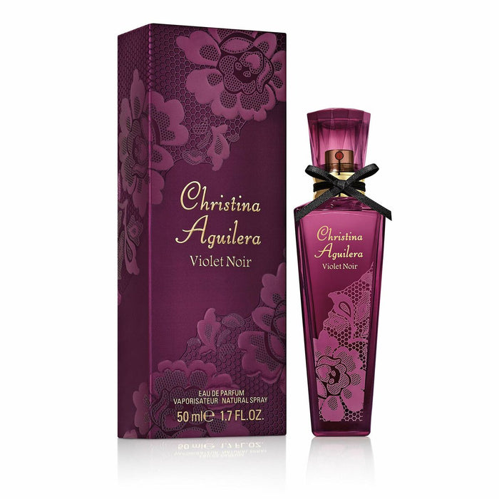 Women's Perfume Christina Aguilera Violet Noir EDP 50 ml