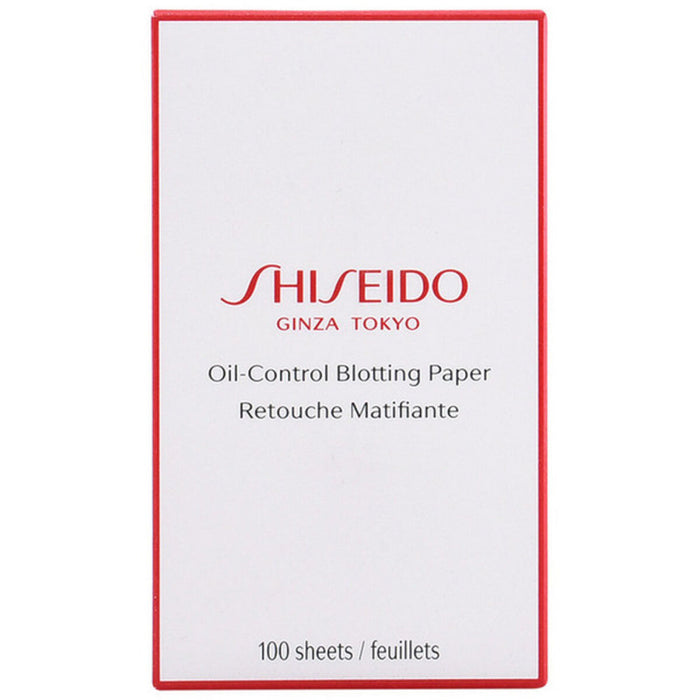 Sheets of Astringent Paper Shiseido The Essentials (100 Units)