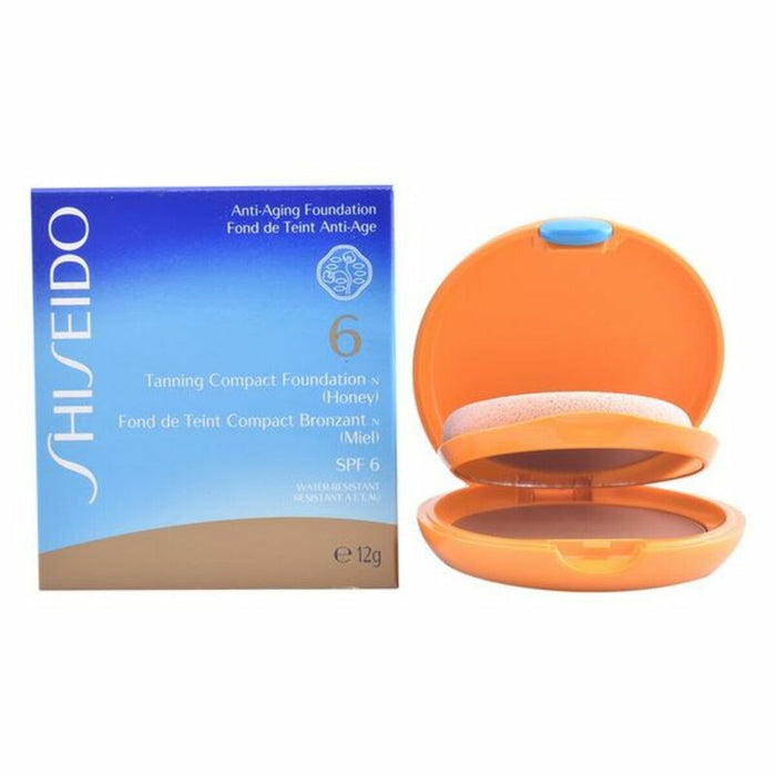 Base de Maquillage en Poudre Tanning Compact Shiseido 730852126268-1 (12 g)