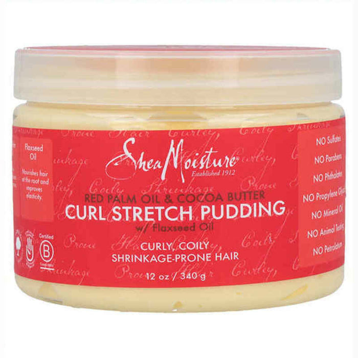 Lockenbildende Creme Shea Moisture Red Palm & Cocoa Butter Curl Stretch Pudding 340 g