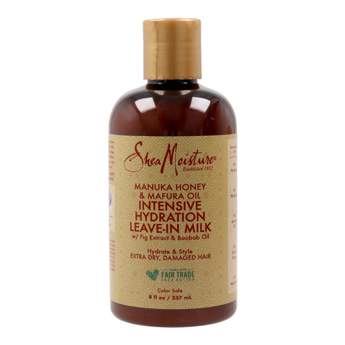 Lotion capillaire Shea Moisture Manuka Leave-In Milk Miel 237 ml Beurre de karité