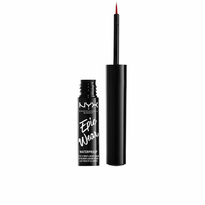 Eyeliner NYX Epic Wear Rot 3,5 ml