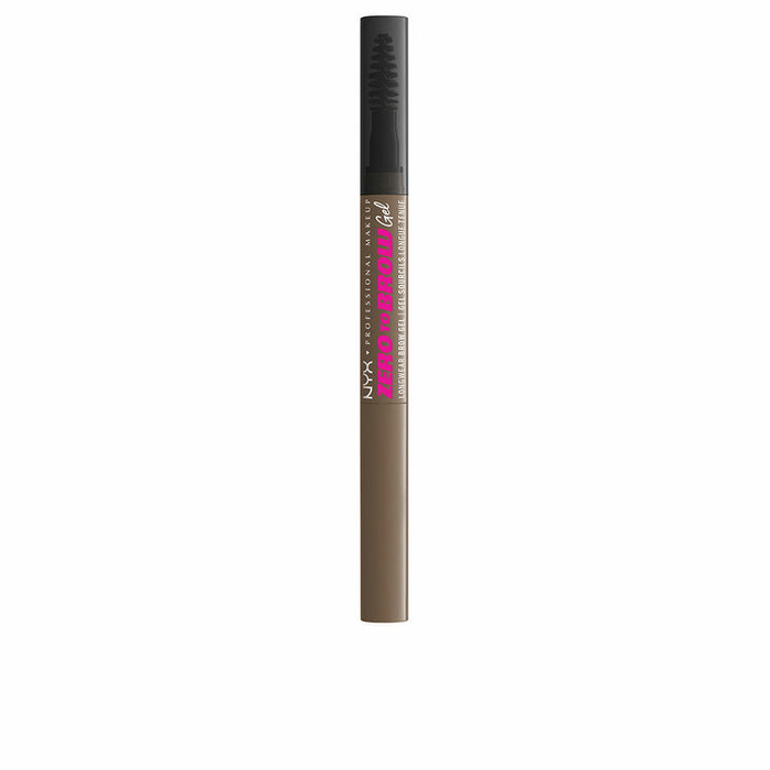 Eyebrow Volumising Gel NYX Zero To Brow Nº 02 Ash brown 2 ml