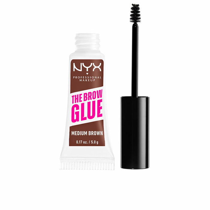 Teinture pour Sourcils NYX THE BROW GLUE Marron 5 g