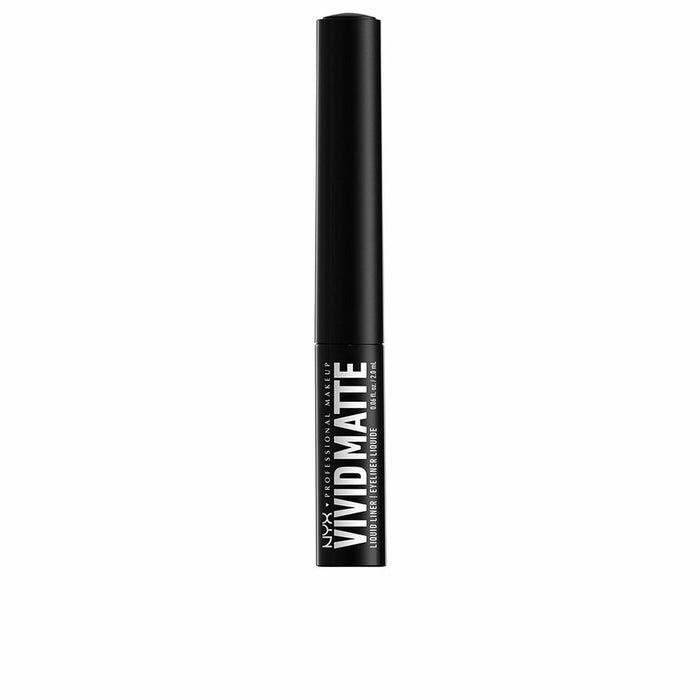 Crayon pour les yeux NYX Vivid Matte Liquide Noir 2 ml