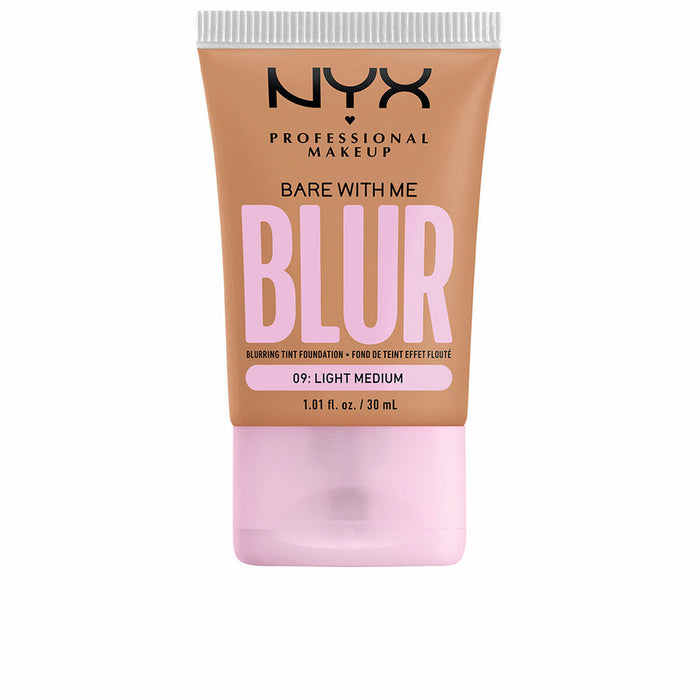 Base de maquillage liquide NYX Bare With Me Blur Nº 09-light medium 30 ml