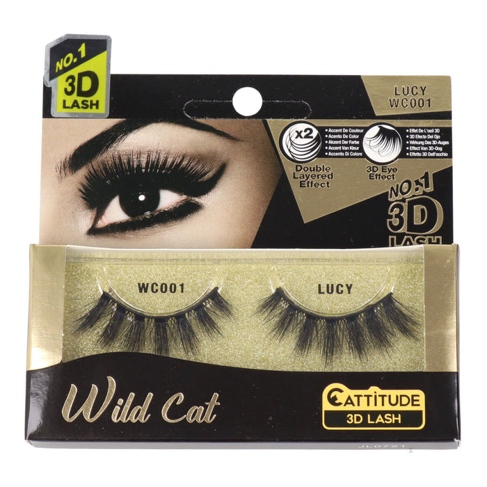 Falsche Wimpern Ebin New York Wild Cat Lucy