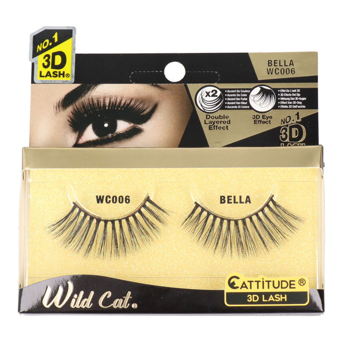 Falsche Wimpern Ebin New York Wild Cat Bella