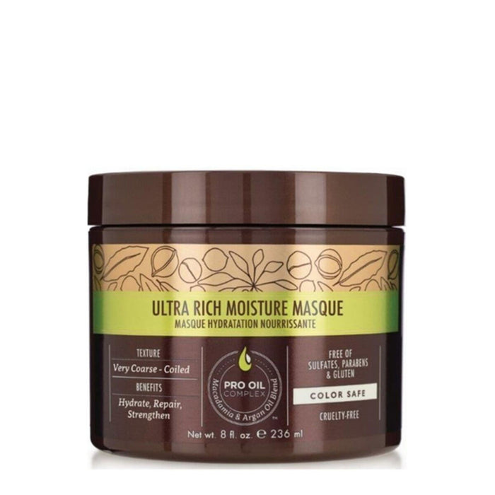 Masque réparateur pour cheveux Ultra Rich Macadamia (236 ml)