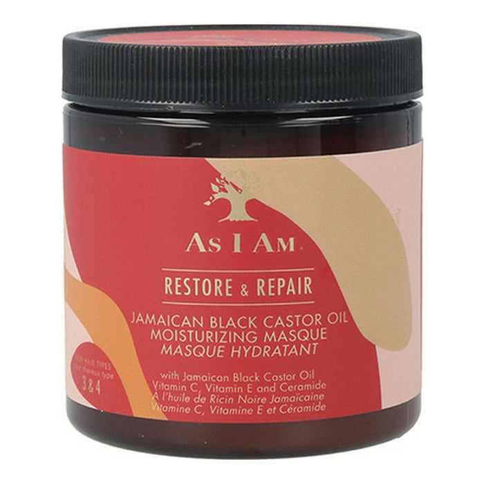 Masque pour cheveux Restore & Repair Jamaican Black Castor Oil As I Am (227 g)