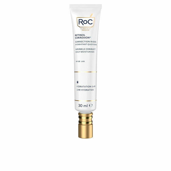 Crème antirides Roc Wrinkle Correct Spf 30 Vitamine E Rétinol 30 ml