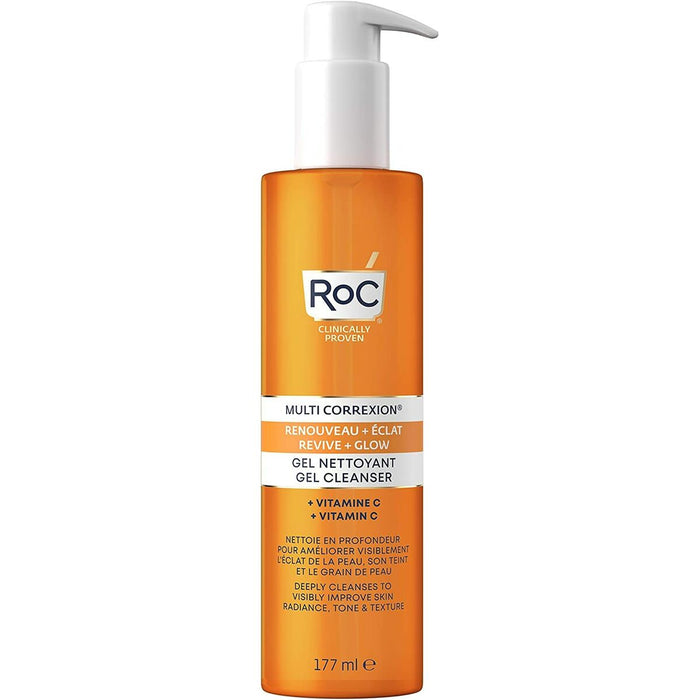 Gel nettoyant visage Roc Revive Glow 177 ml