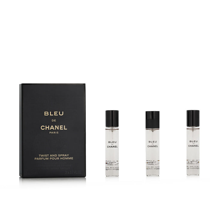 Parfum Femme Bleu Chanel Bleu de Chanel Parfum EDP (3 x 20 ml) EDP 2 Pièces