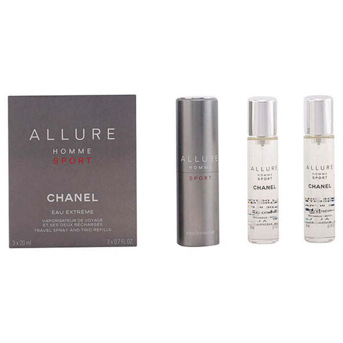 Set mit Herrenparfüm Allure Homme Sport Chanel Allure Homme Sport Eau Extrême (3 pcs)