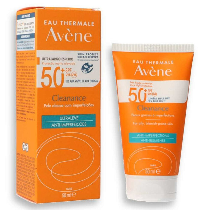 Lotion corporelle Avene Cleanance Spf 50 (50 ml)