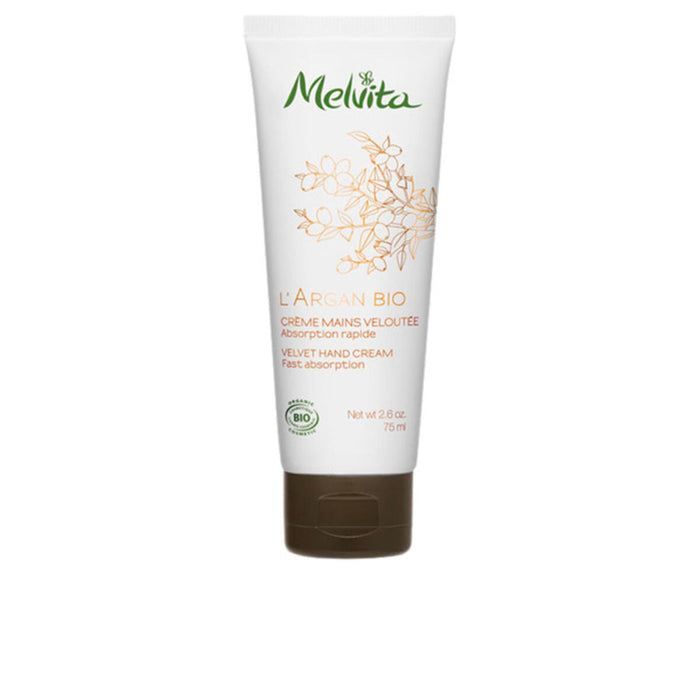 Feuchtigkeitsspendende Handcreme L'Argan Bio Melvita 8YZ0002 75 ml (1 Stück)