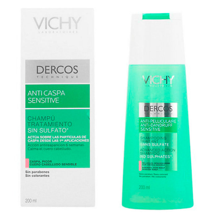 Anti-Schuppen Shampoo Dercos Vichy (200 m) Haar mit schuppen