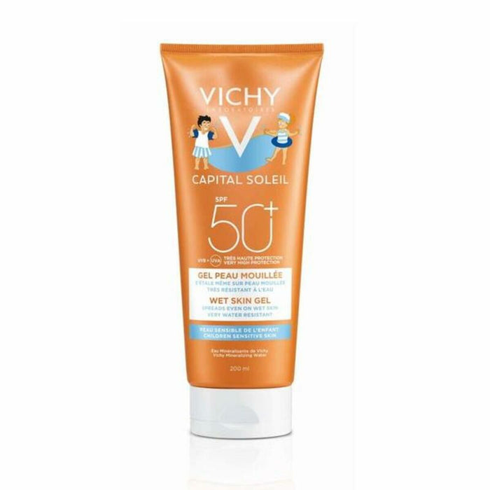 Gel Protecteur Solaire Vichy Capital Soleil Enfants SPF 50 (200 ml)