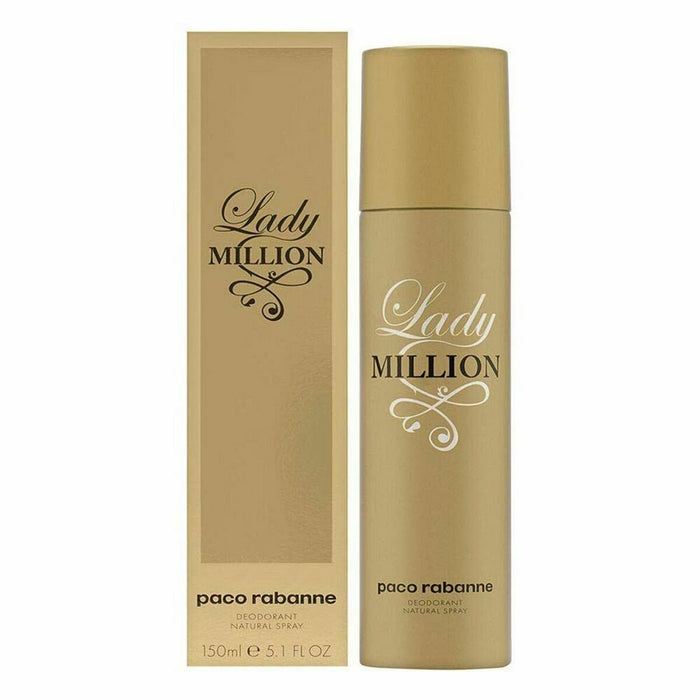 Déodorant Lady Million Paco Rabanne Paco Rabanne (150 ml)