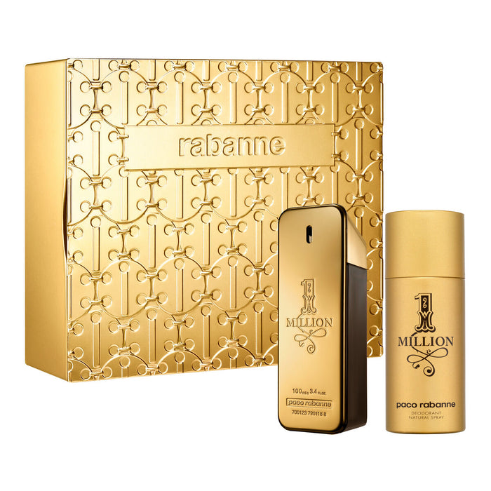 Men's Perfume Set Paco Rabanne EDT One million 2 Pieces