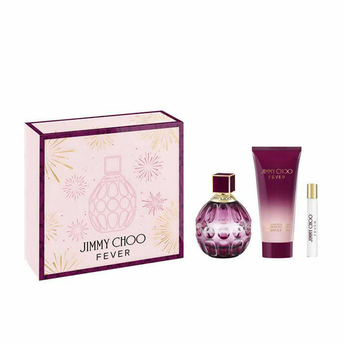 Set de Parfum Femme Jimmy Choo FEVER 3 Pièces