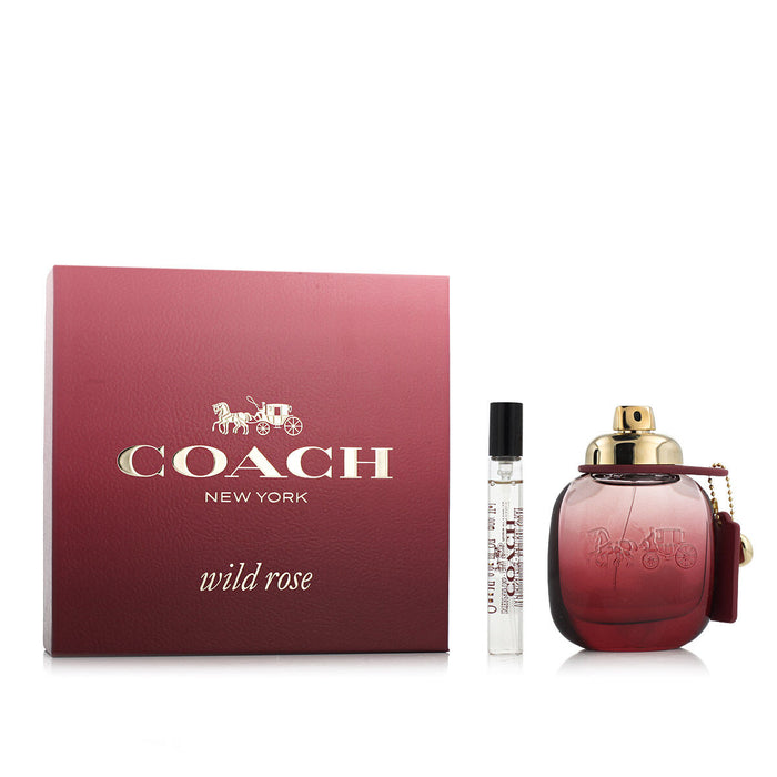 Set de Parfum Femme Coach EDP Wild Rose 2 Pièces