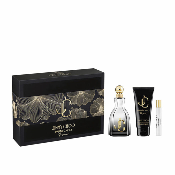 Set mit Damenparfüm Jimmy Choo I Want Choo Forever 3 Stücke