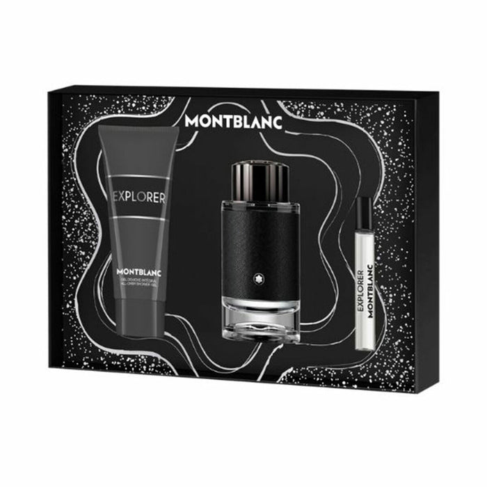 Set mit Herrenparfüm Montblanc EXPLORER EDP 3 Stücke