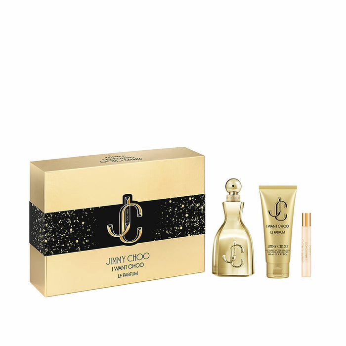 Set mit Damenparfüm Jimmy Choo I WANT CHOO 3 Stücke