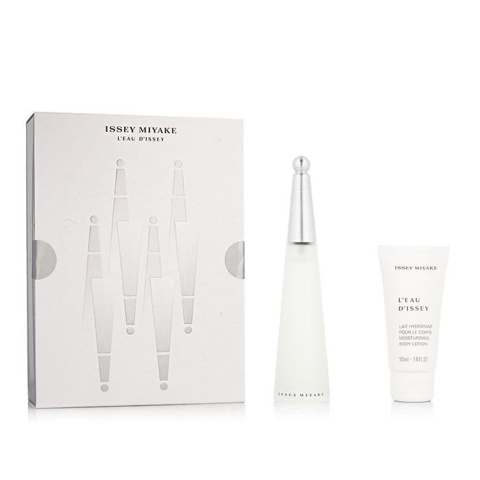 Set mit Damenparfüm Issey Miyake L'Eau D'Issey EDT 2 Stücke