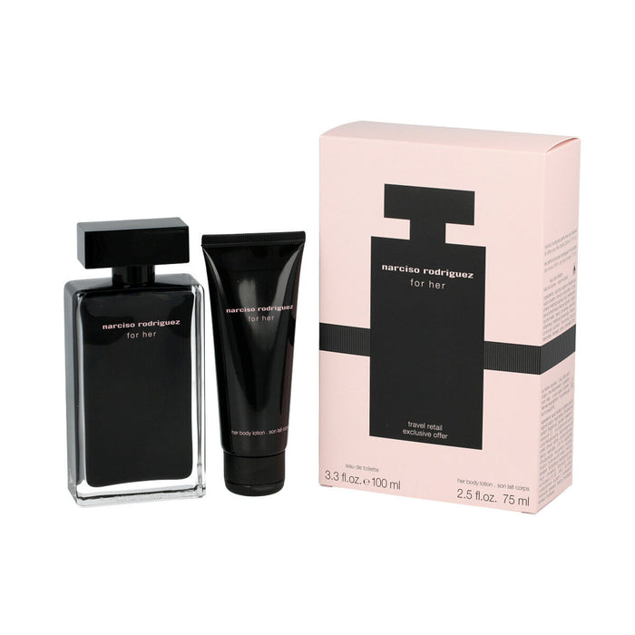 Set mit Damenparfüm Narciso Rodriguez EDT For Her 2 Stücke