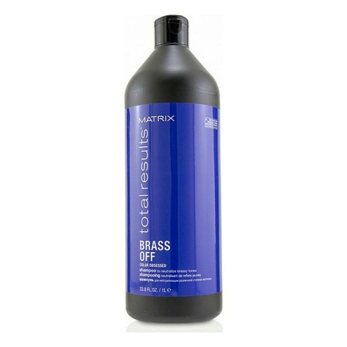 Colour Neutralising Shampoo TOTAL RESULTS BRASS OFF Matrix (1000 ml) 1 L