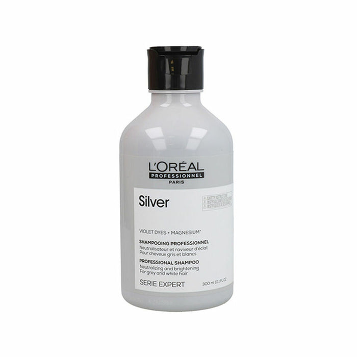 Shampooing pour Cheveux blonds ou gris Expert Silver L'Oreal Professionnel Paris (300 ml)