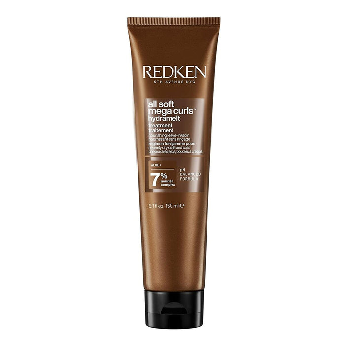 Haarmaske ohne Spülung Redken All Soft Mega Curls Gel Gelocktes Haar 150 ml