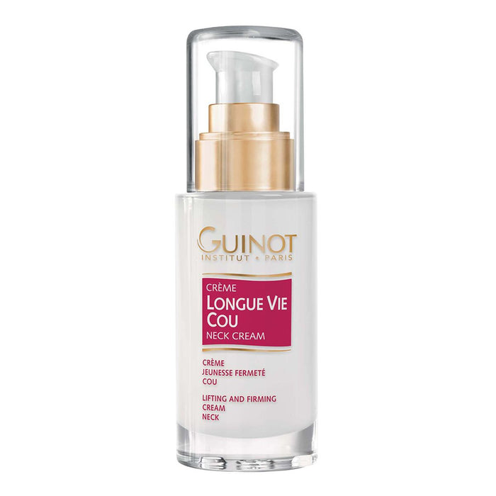 Anti-ageing Cream for the Neck Guinot Longue Vie 30 ml