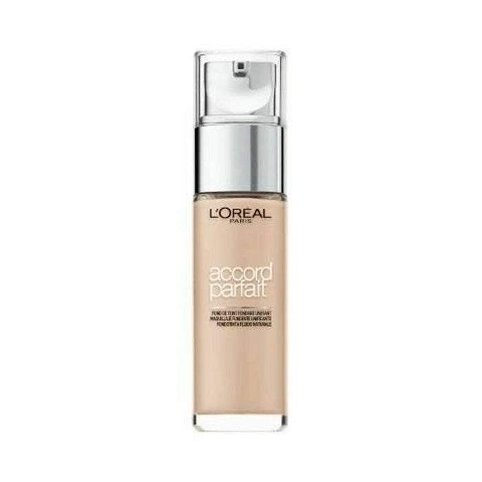 Fluid Makeup Basis L'Oreal Make Up Accord Parfait Nº 1.R (30 ml)